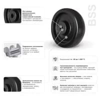 RONEL BSS 100, RONEL, Термостойкие колёса