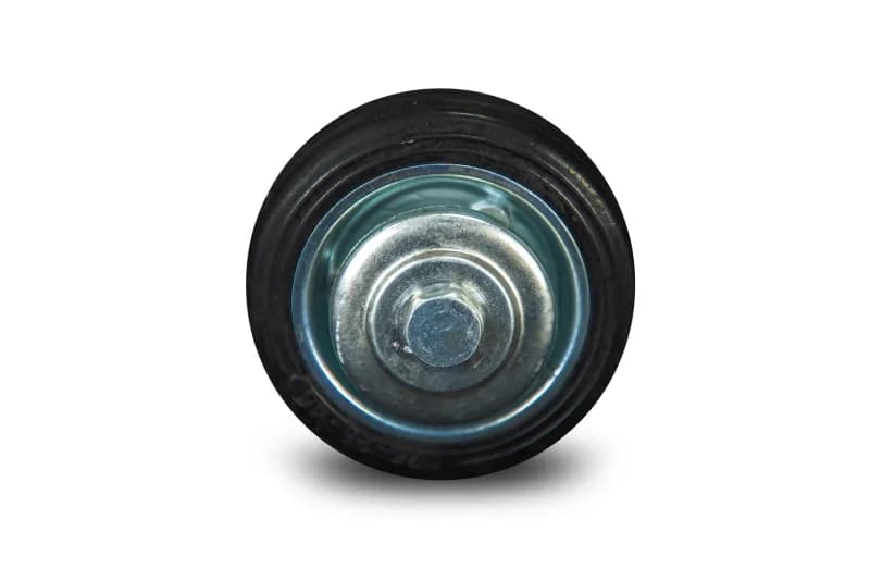 Колесо литая резина C 46 100 мм (N), TOR Industries, Колёса и опоры
