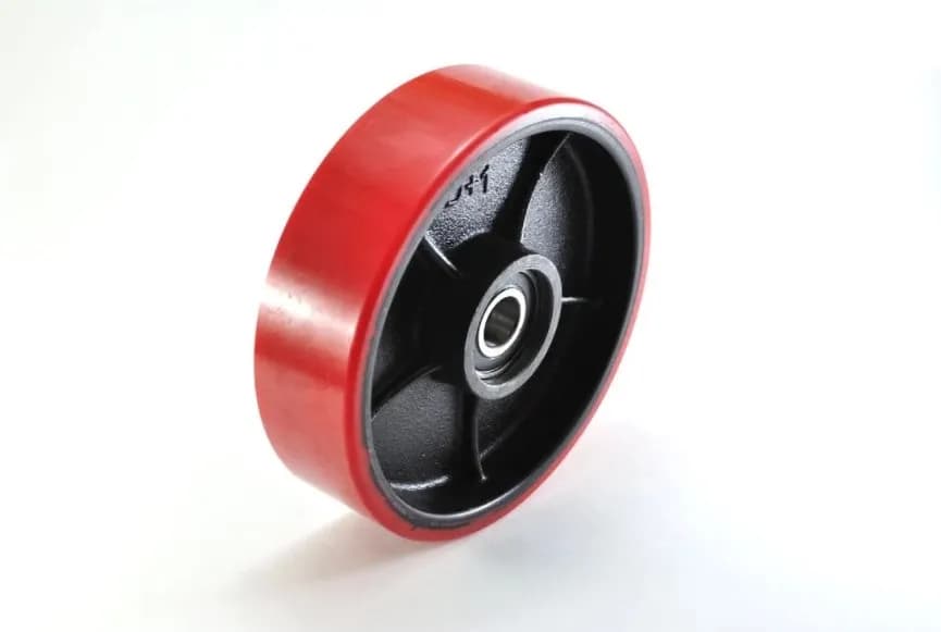 Колесо полиуретан 50х70 с подшипником для BFL15/BFWL (φ50mm/Iron core PU wheel 21312000116), TOR Industries, Колёса и опоры