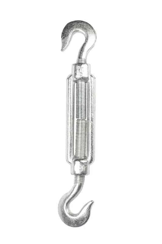 Талреп крюк-крюк TOR М8 DIN1480 (открытого типа) (Q), TOR Industries, Талрепы