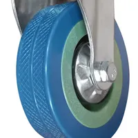 Аппаратная колесная опора с протектором на шинке SChg 93 PVC, Адванта-М, Аппаратные колёса