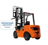Бензиновый погрузчик CPQD25-RCK2 с японским двигателем, свободным подъемом и боковым смещением вил, PROLIFT, Вилочные погрузчики