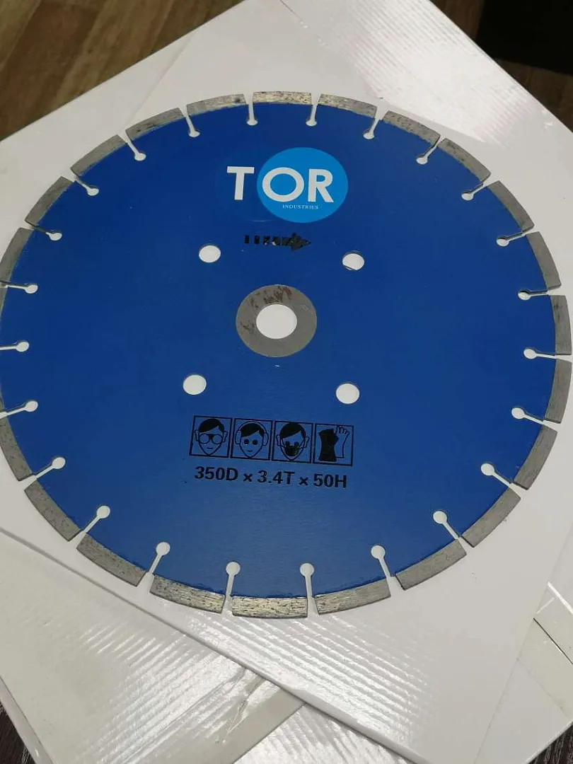 Диск по бетону для швонарезчиков HQR500A-2 (E) 350Dx3,6Tx50H (Cutter Disc 350 mm), TOR Industries, Швонарезчики