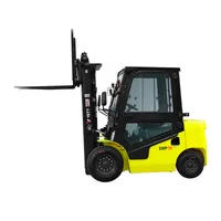 Дизельный погрузчик с кабиной YETT DRP35-XC5K2-ZM300-3W-CAB, YETT, Вилочные погрузчики