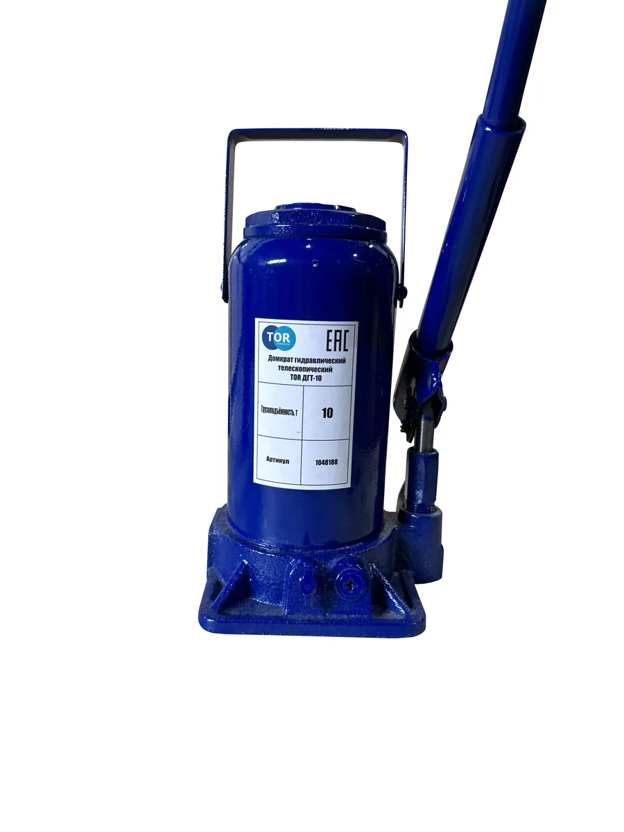 Домкрат гидравлический телескопический TOR ДГТ-10 г/п 10 т (2 уровня) (X), TOR Industries, Домкраты
