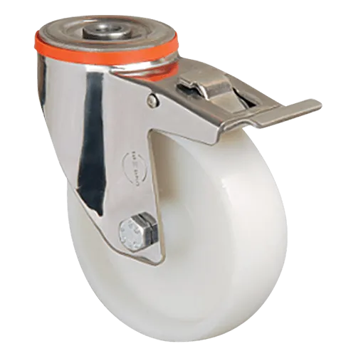 EM04 ZKZ 100 F (INOX), EMES, Нейлоновые колёса