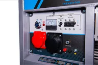 Генератор дизельный 5,0 кВт 380В/1,6 кВт 220В 15 л с электростартером TOR KM5000D, TOR Industries, Несопоставлено