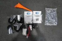 Генератор дизельный 7,0 кВт 220В с электростартером и колесами TOR KM7000D, TOR Industries, Генераторы дизельные