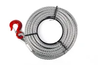КАНАТ 20 м для лебёдки TOR МТМ 1600 1,6 т (тип ZNL) d=11мм, TOR Industries, Лебёдки