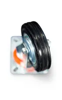 Колесо поворотное резина SC 42 100 мм (N), TOR Industries, Колёса и опоры