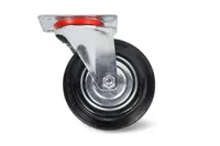 Колесо поворотное резина SC 93 75 мм (N), TOR Industries, Колёса и опоры