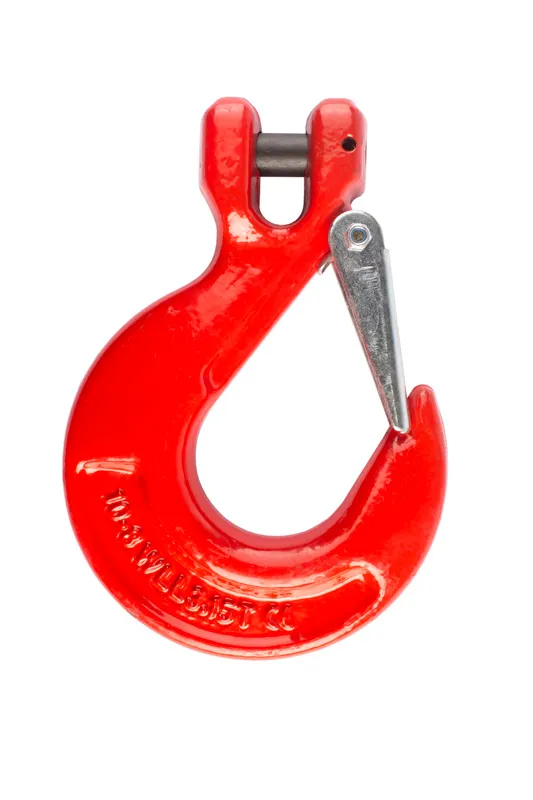 Крюк с вилочным креплением и защелкой TOR г/п 3,15 тн (W), TOR Industries, Карабины и крюки