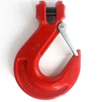 Крюк с вилочным креплением и защелкой TOR г/п 8,0 тн (Q), TOR Industries, Карабины и крюки