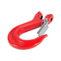 Крюк с вилочным креплением и защелкой TOR г/п 8,0 тн (Q), TOR Industries, Карабины и крюки