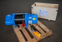 Лебедка электрическая 1000кг  70м с канатом 380В TOR KCD, TOR Industries, Лебёдки