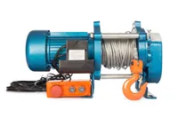 Лебедка электрическая  300 кг  30 м с канатом 220 В TOR KCD, TOR Industries, Лебёдки