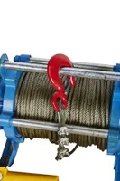 Лебедка электрическая  500/1000 кг 100/50 м с канатом 220 В TOR KCD, TOR Industries, Лебёдки
