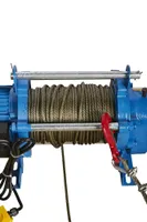 Лебедка электрическая  500/1000 кг  70/35 м с канатом 220 В TOR KCD, TOR Industries, Лебёдки