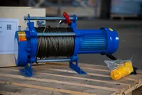 Лебедка электрическая  500 кг 100 м с канатом 220 В TOR KCD, TOR Industries, Лебёдки