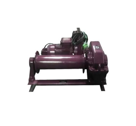 Лебедка монтажная ЛМ-1 г/п 1000 кг Н-100 м (без каната), TOR Industries, Лебёдки