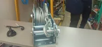 Лебедка ручная барабанная  с тросом 1000кг  10м оцинкованная TOR LHW (серия X), TOR Industries, Лебёдки