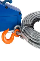 Лебедка рычажная тросовая TOR МТМ 1600 1,6 т L=20м, TOR Industries, Лебёдки