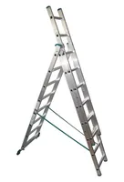 Лестница 3-х секционная алюминиевая 3*8, TOR Industries, Несопоставлено
