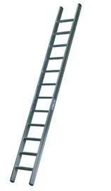 Лестница приставная алюминиевая 1*12, TOR Industries, Несопоставлено