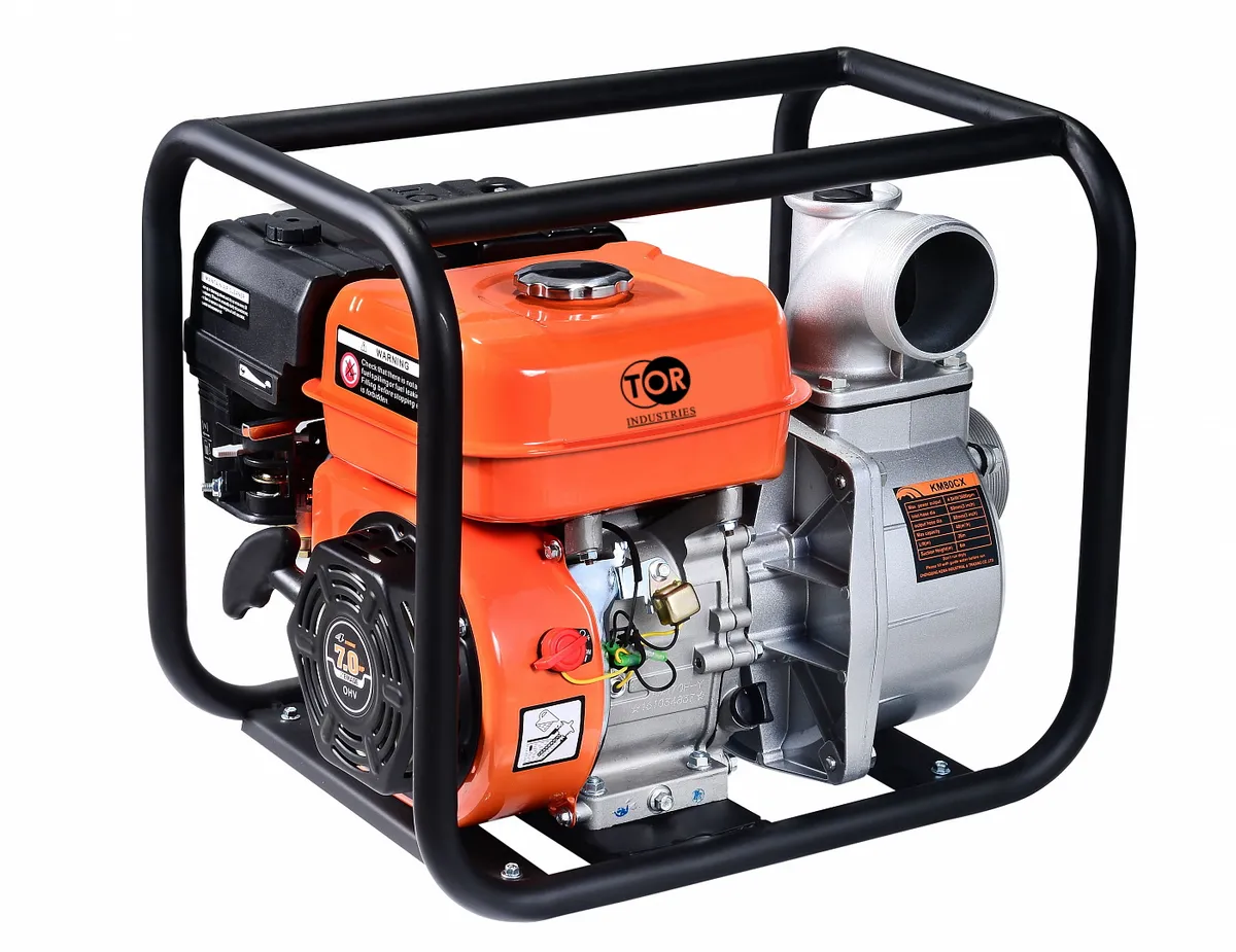 Мотопомпа бензиновая для чистой воды TOR KM150CX 150 м3/час, TOR Industries, Мотопомпы бензиновые