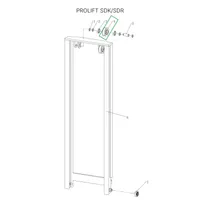Ролик боковой цепи для штабелеров SDR 1533/1536/1545S/1645/1656/2036/2045, SDK, Адванта-М, Запчасти для складской техники