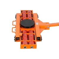 Роликовая платформа поворотная TOR X16 г/п 16 т (с ручкой), TOR Industries, Поворотные опоры
