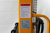 Штабелер гидравлический 1,5 т 2,5 м с раздвижными вилами TOR TYC1525 PRO, TOR Industries, Штабелёры ручные