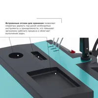 Штабелер с выдвижной мачтой (мини-ричтрак) PROLIFT PRO MRV 1535 li-ion, PROLIFT PRO, Ричтраки