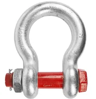 Скоба омегообразная TOR 1,5 т (тип G2130) (Q), TOR Industries, Скобы такелажные