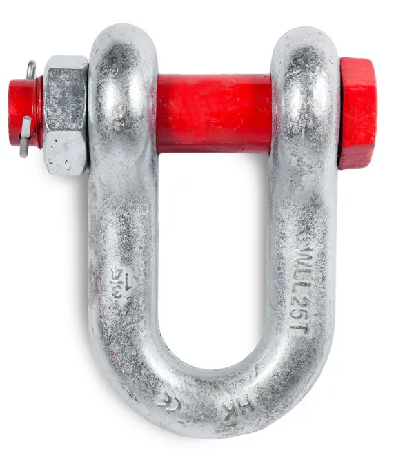 Скоба прямая TOR 3,25 т (тип G2150) (Q), TOR Industries, Скобы такелажные
