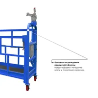 Строительная люлька ZLP-800 (длина платформы 10 м, длина троса 60 м), SKYER, Строительные люльки