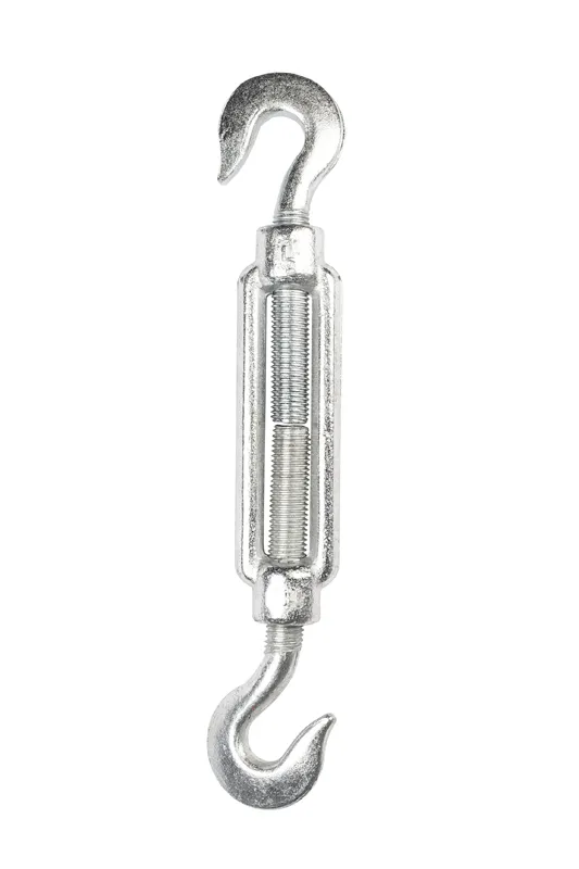 Талреп крюк-крюк TOR М10 DIN1480 (открытого типа) (Q), TOR Industries, Талрепы