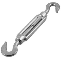 Талреп крюк-крюк TOR М24 DIN1480 (открытого типа) (Q), TOR Industries, Талрепы