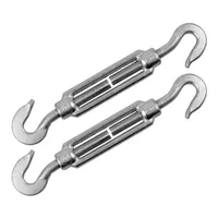 Талреп крюк-крюк TOR М24 DIN1480 (открытого типа) (Q), TOR Industries, Талрепы