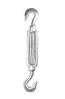 Талреп крюк-крюк TOR М8 DIN1480 (открытого типа) (Q), TOR Industries, Талрепы
