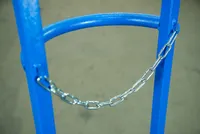 Тележка для газовых баллонов TOR ГБ-1, 1 баллон (литые колеса 250мм), TOR Industries, Тележки для бочек и баллонов