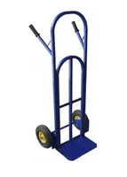 Тележка грузовая TOR КГ-350 г/п 350 кг (пневмо колеса 250 мм), TOR Industries, Тележки двухколёсные