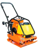 Виброплита 105 кг, 18кН (Loncin) бак, колесный комплект TOR C-95T, TOR Industries, Виброплиты