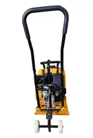 Виброплита 55 кг, 15кН (Loncin), бак, колесный комплект TOR C-60, TOR Industries, Виброплиты