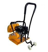 Виброплита 55 кг, 15кН (Loncin), бак, колесный комплект TOR C-60, TOR Industries, Виброплиты