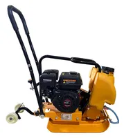 Виброплита 55 кг, 15кН (Loncin), бак, колесный комплект TOR C-60, TOR Industries, Виброплиты