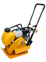 Виброплита 65 кг, 15 кН (Loncin), бак, колесный комплект TOR C-60Т, TOR Industries, Виброплиты