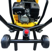 Виброплита бензиновая прямоходная NORSU RF-80TL (колесный комплект, бак для воды), NORSU, Виброплиты