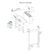 Звуковой сигнал для штабелеров SDR 1533/1536/1545S/1645/1656/2036/2045, SDK, Адванта-М, Запчасти для складской техники